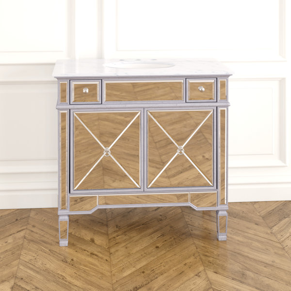 Willa Arlo Interiors Jiya 36" Single Bathroom Vanity & Reviews Wayfair.ca